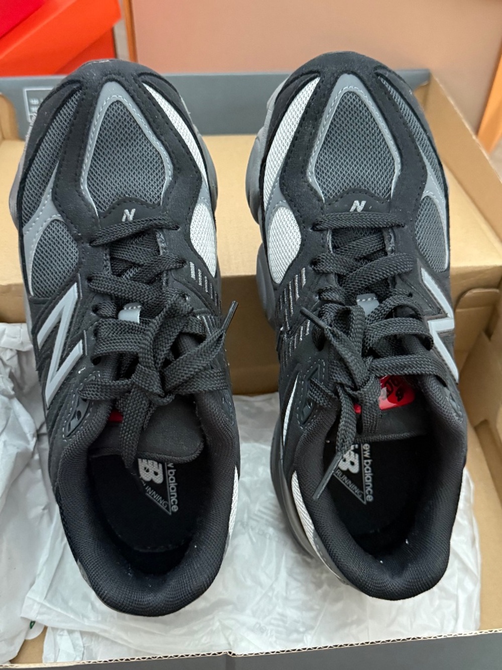 All black kids New balance sneakers